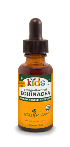 KIDS ORANGE-FLAVORED ECHINACEA ALCOHOL FREE 1 fl oz