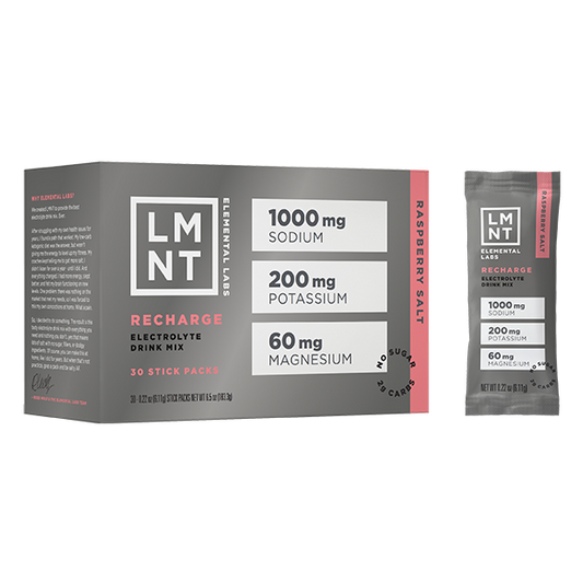 LMNT Recharge – Raspberry Salt 30 Servings