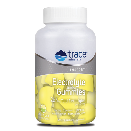 Electrolyte Stamina Gummies Lemon Lime 90 Gummies