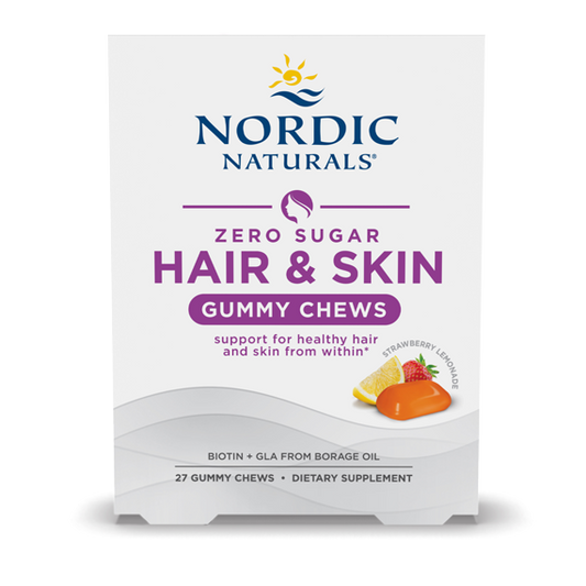 Zero Sugar Hair & Skin Strawberry Lemonade 27 Gummy Chews