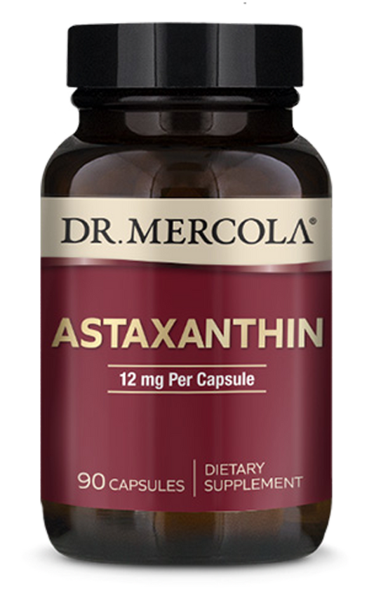 Organic Astaxanthin 12 mg 90 Capsules