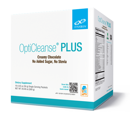 OptiCleanse® PLUS Creamy Chocolate No Added Sugar, No Stevia 10 Servings