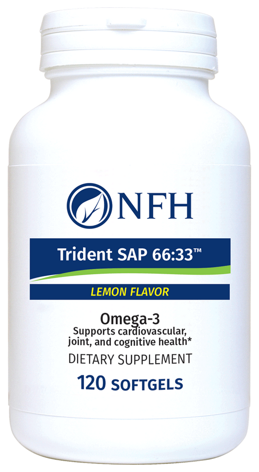 Trident SAP 66:33 Lemon 120 Softgels